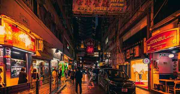 雨后的景色